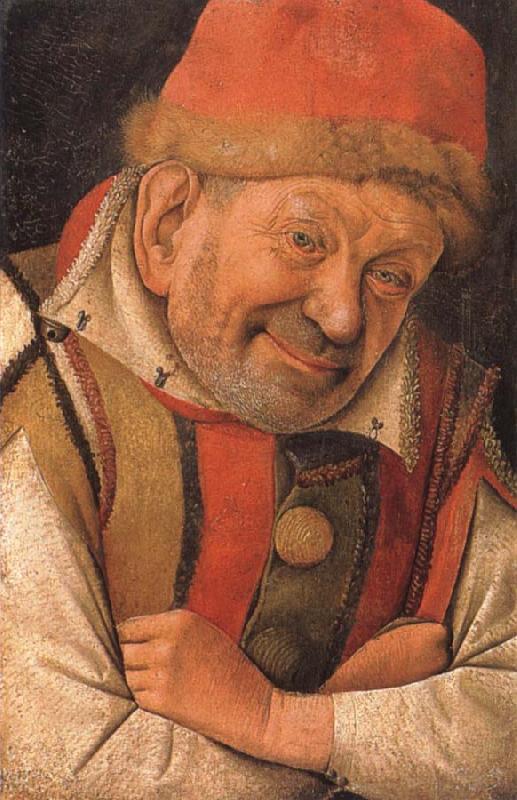 Jean Fouquet Portrait of the Ferrara court jester Gonella Spain oil painting art